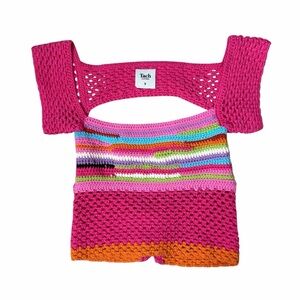 Tach Donna Crochet Top